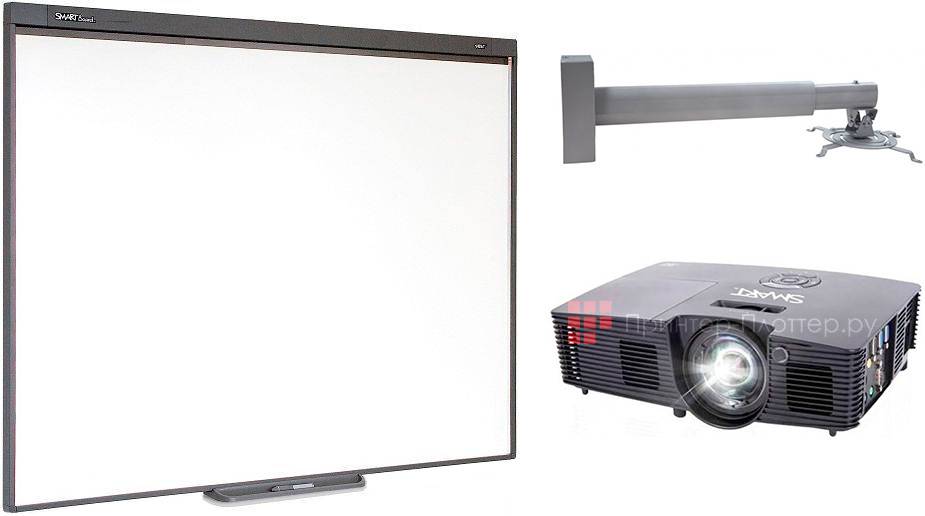 Интерактивный комплект SMART Board SB480 + SMART V10 + DSM-14MKw (DGS SB480v10Mw)