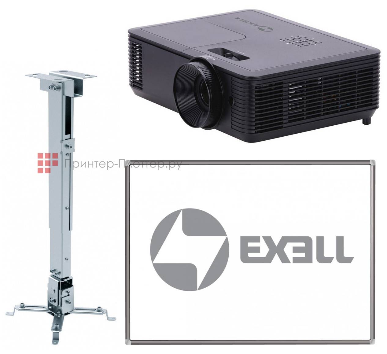 Интерактивный комплект Exell EWB7740 + Exell EXD101 + DiGiS DSM-2L (DGS 109627)