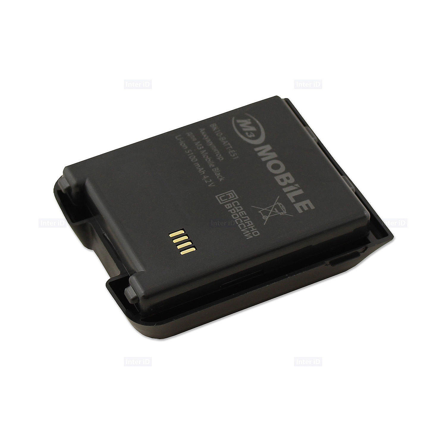 Аккумулятор для ТСД M3 Mobile Black увеличенной емкости 5100 мАч BTRYID-M3M-5100