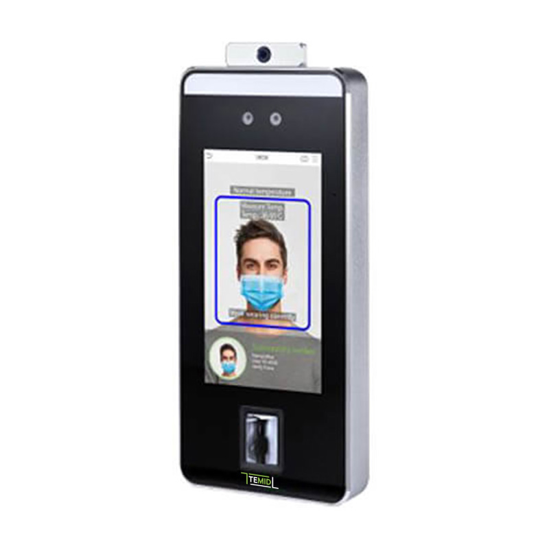 Терминал распознавания лиц и ладоней с измерением температуры SpeedFace-V5L [TD]