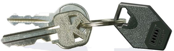 Бесконтактный смарт-брелок HID iCLASS 2k/2 Key 2050