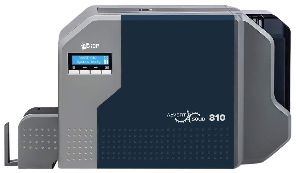 Принтер пластиковых карт Advent SOLID-810D двусторонний, 600 dpi, USB, Ethernet ASOL8D