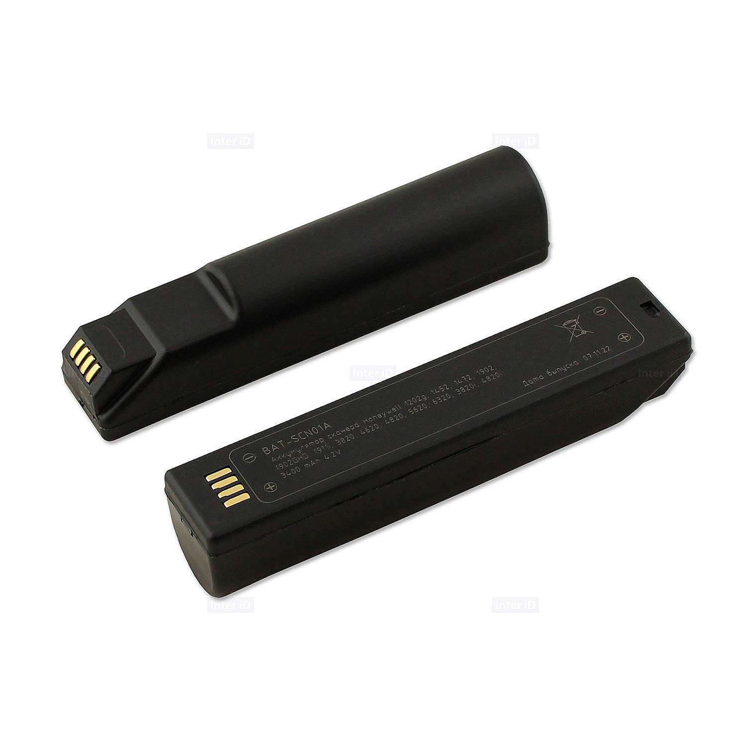 Аккумулятор для сканера Honeywell 1202g, 1452, 1472, 19ХХ, 3820, 4620, 4820, 5620, 6320, 3820i, 4820i (аналог BAT-SCN01A)