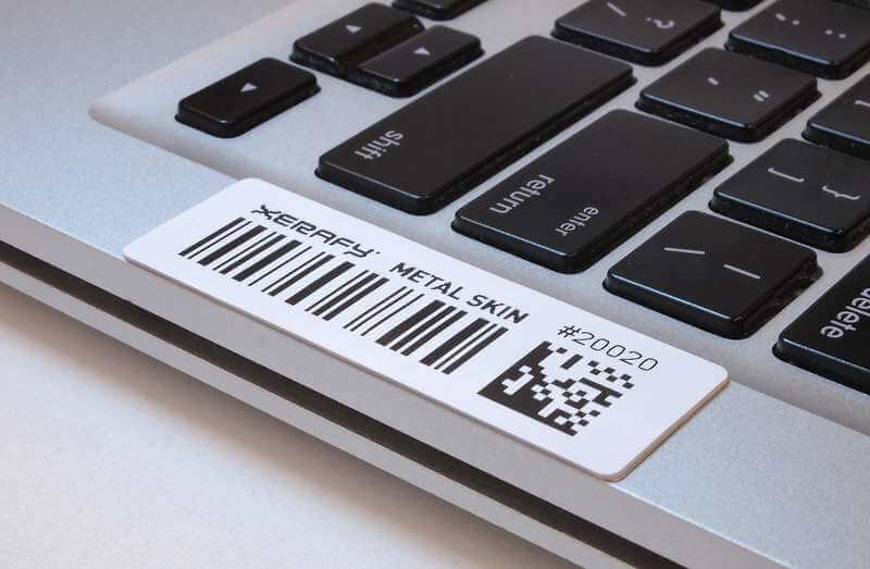 RFID метка Xerafy Platinum Metal Skin Label X50A1-EU100-H4