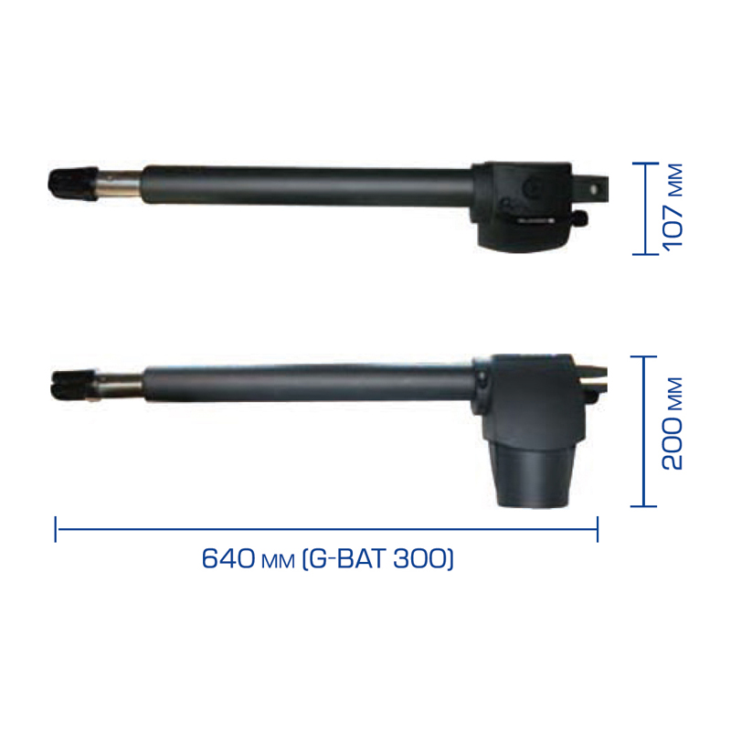 Привод для распашных ворот G-BAT 300 SX
