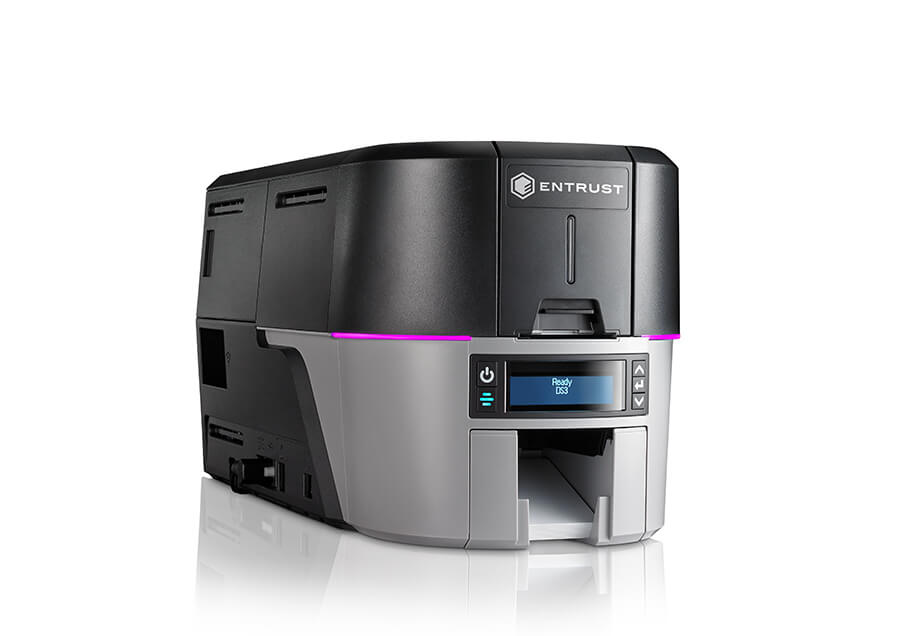 Принтер для печати на пластиковых картах Entrust Sigma DS3 с модулем ламинирования карт