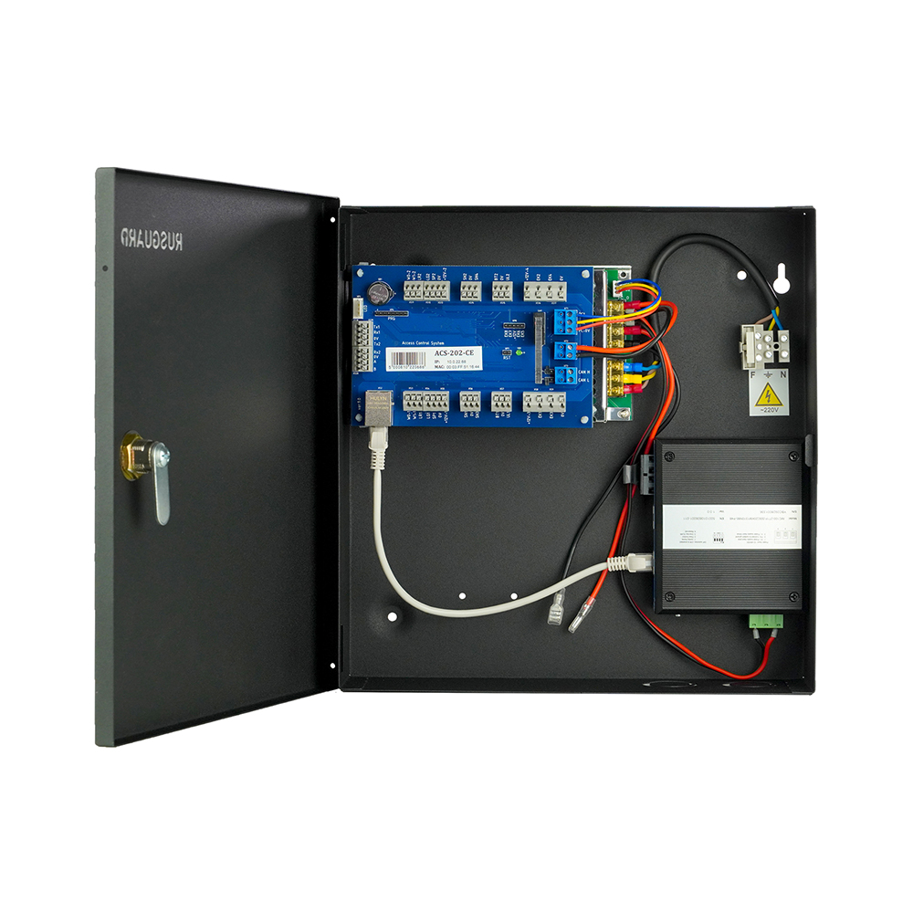 Сетевой контроллер СКУД с интерфейсом для оптоволокона ACS-202-CE-BM (FO)