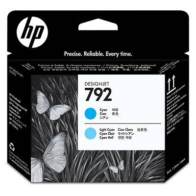 Печатающая головка HP 792 (cyan/light cyan) (CN703A)