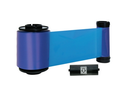 Красящая лента синего цвета на 1200 отпечатков для принтера Advent SOLID ASOL-B1200