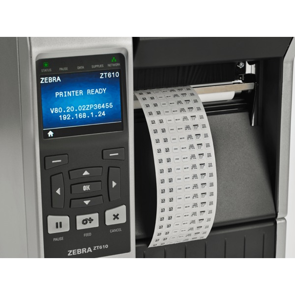 Принтер этикеток Zebra ZT620, 203 dpi, USB, RS-232, Ethernet, Bluetooth ZT62062-T2E0100Z