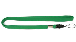 Цветная лента для бейджа с креплением для мобильного телефона (фастекс)