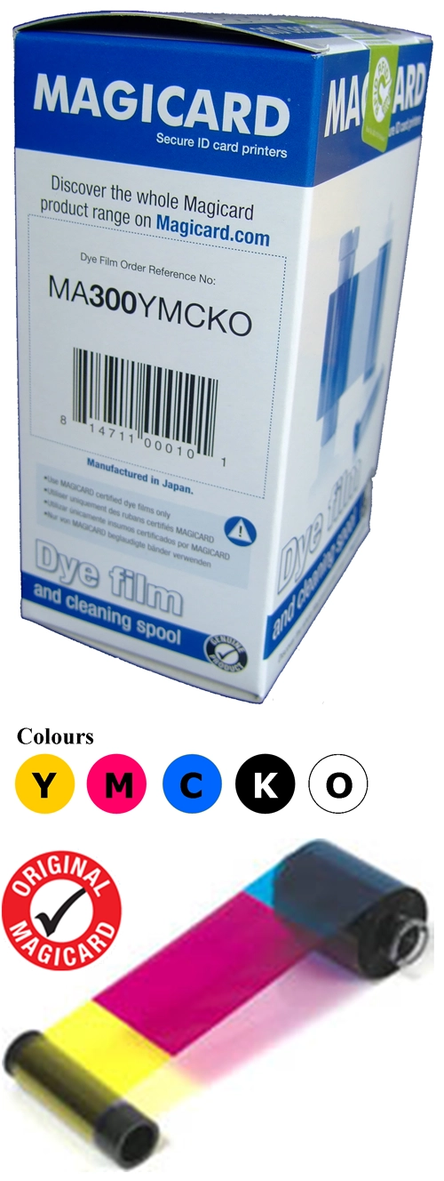 Полноцветная лента MagiCard MA300