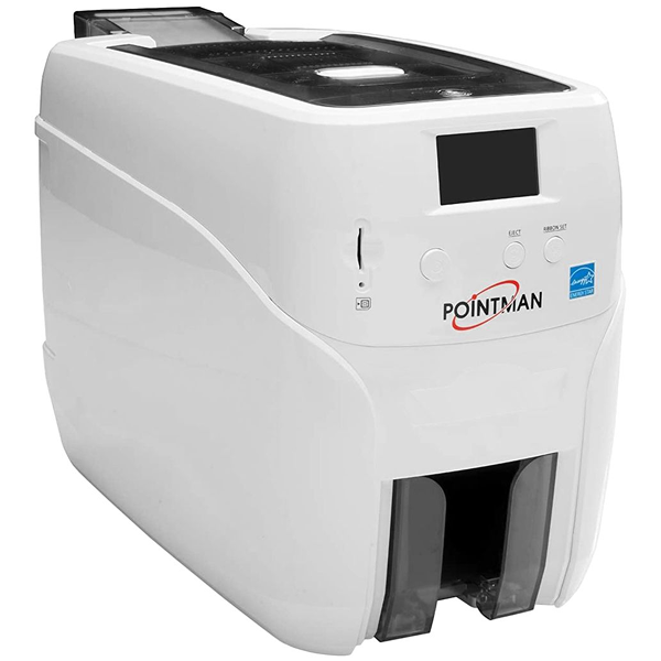 Принтер пластиковых карт Pointman Nuvia N25 двусторонний,  300 dpi, USB, Ethernet, N25-0001-00-S