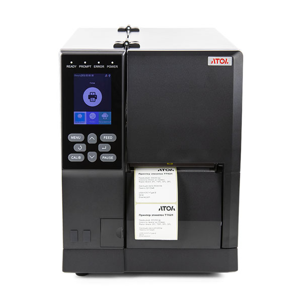 Принтер этикеток АТОЛ TT621, 203 dpi, USB, RS-232, Wi-Fi, Ethernet 60212