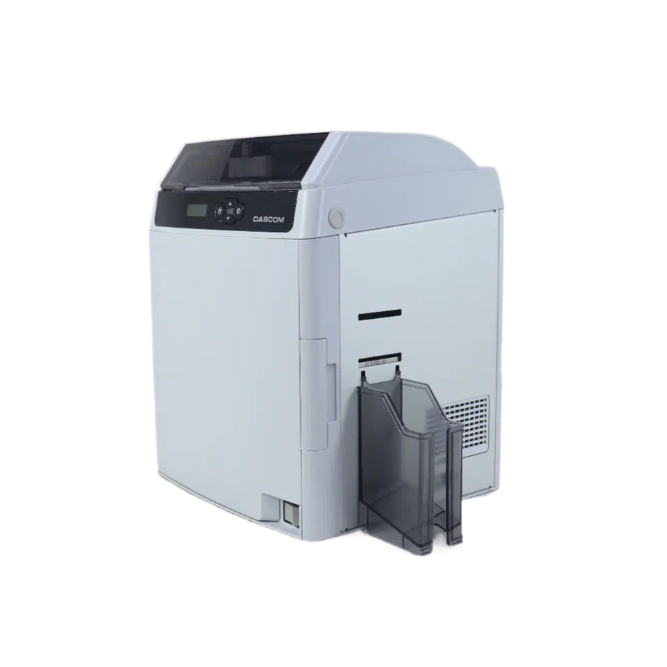 Принтер пластиковых карт Dascom DC-7600, двусторонняя ретрансферная печать, 600 dpi, USB, USB2, Ethernet, RS-232, 28.896.0246