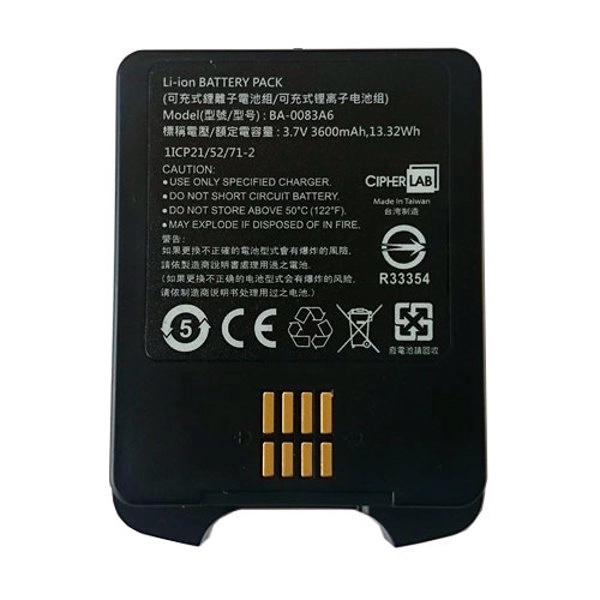 Аккумулятор для ТСД CipherLab 9700 5400 мАч KB1A372540BA3