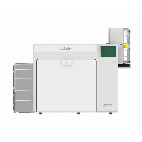 Принтер пластиковых карт Seaory R330: ретрансферная двусторонняя печать, 300dpi x 300dpi, 20-38 сек/карта; USB, Ethernet FGI.R3301.EUZ