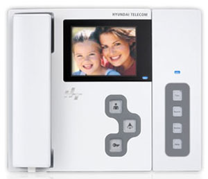 Четырехпроводный цветной видеомонитор Hyundai HAC-350