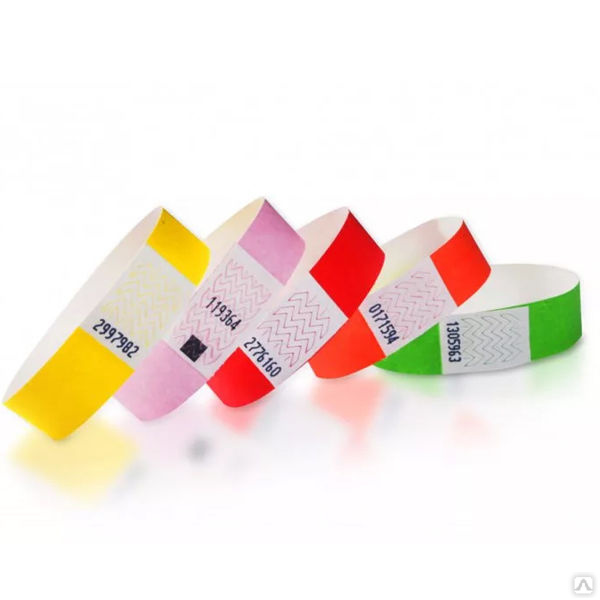 Этикетки-браслеты Z-Band Fun RED для HC-100  25х254 мм (2100 шт.) 10012713-1K
