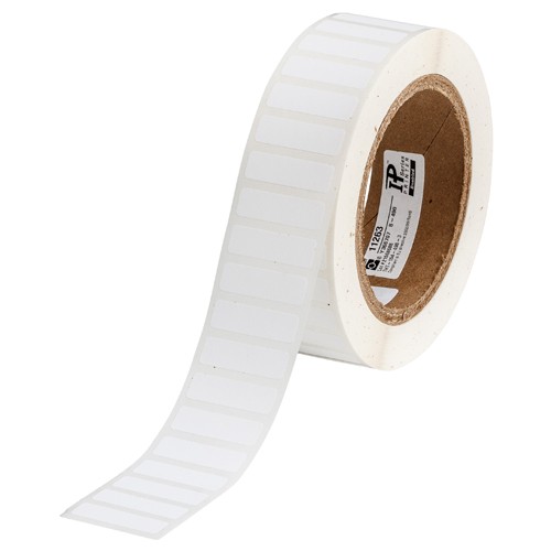 Этикетки Brady THT-154-490-3, материал B-490, Freezerbondz полиэстер, белый, размер 31.75х9.53мм, 3000 шт. в рул. brd11263