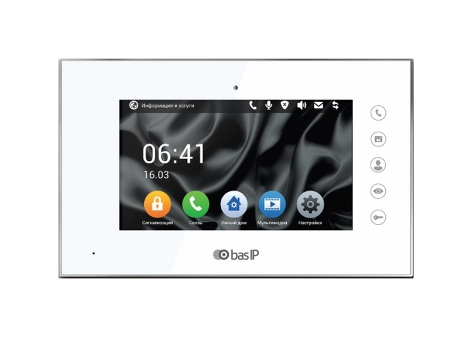 BAS-IP AQ-07 W v4 видеодомофон