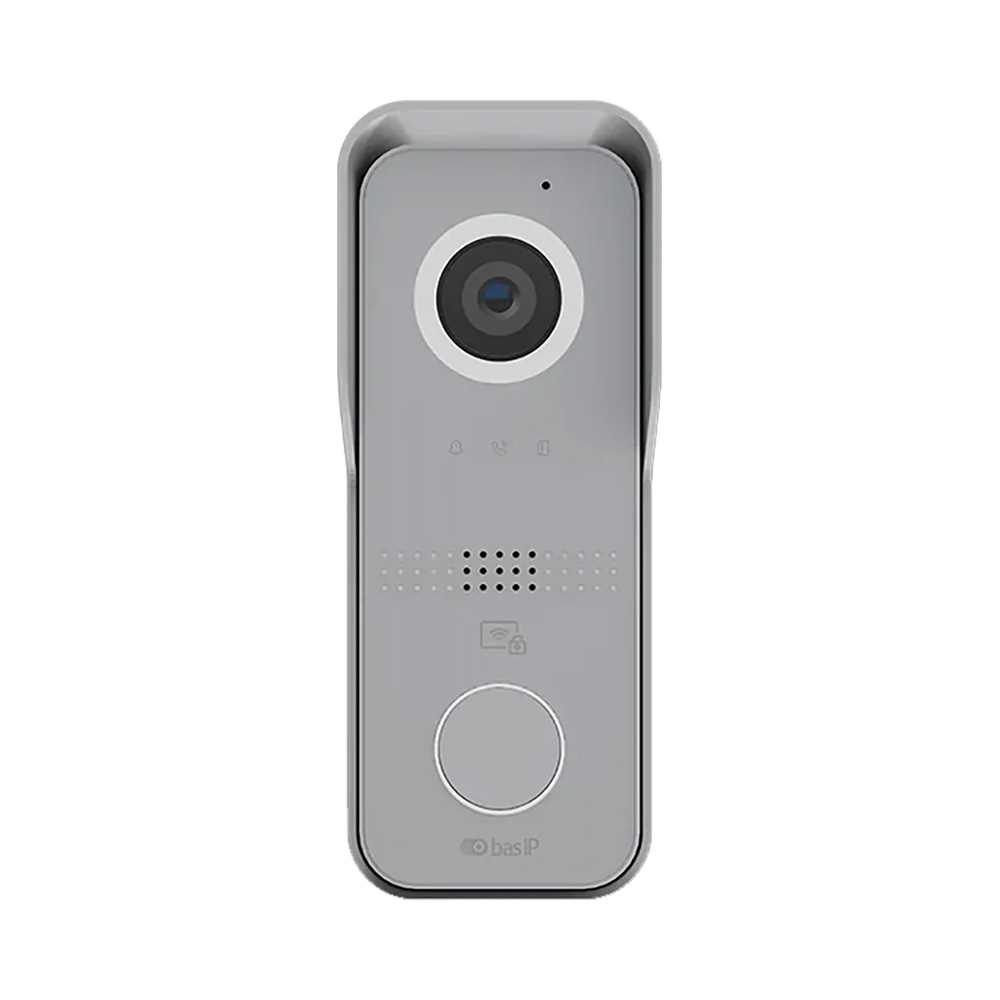 Компактная вызывная панель со считывателем Mifare AV-06M SILVER
