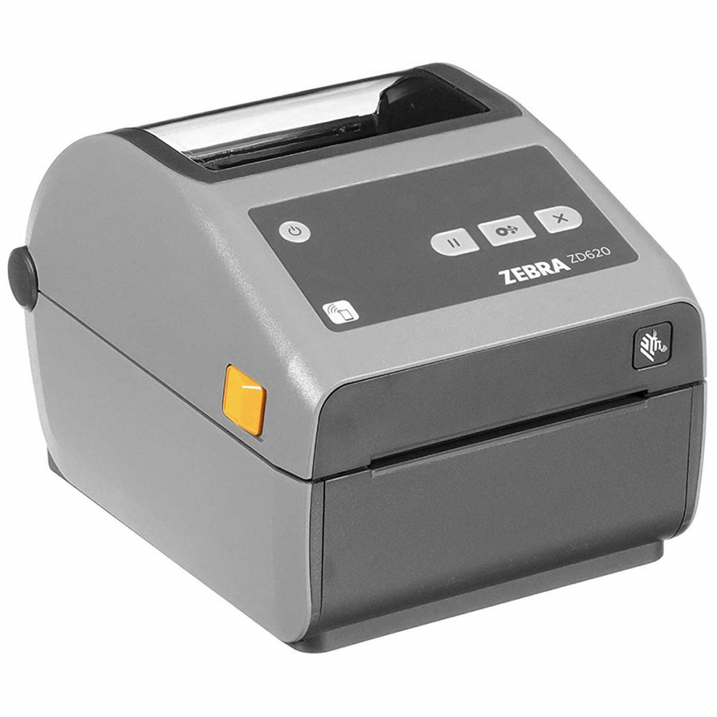 Принтер этикеток Zebra ZD620d, 203 dpi, EU and UK кабель, USB, RS-232, Ethernet, Wi-Fi, Bluetooth ZD62042-D0EL02EZ