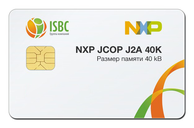 Смарт-карта NXP JCOP J2A, 2.4.1 - 40KB