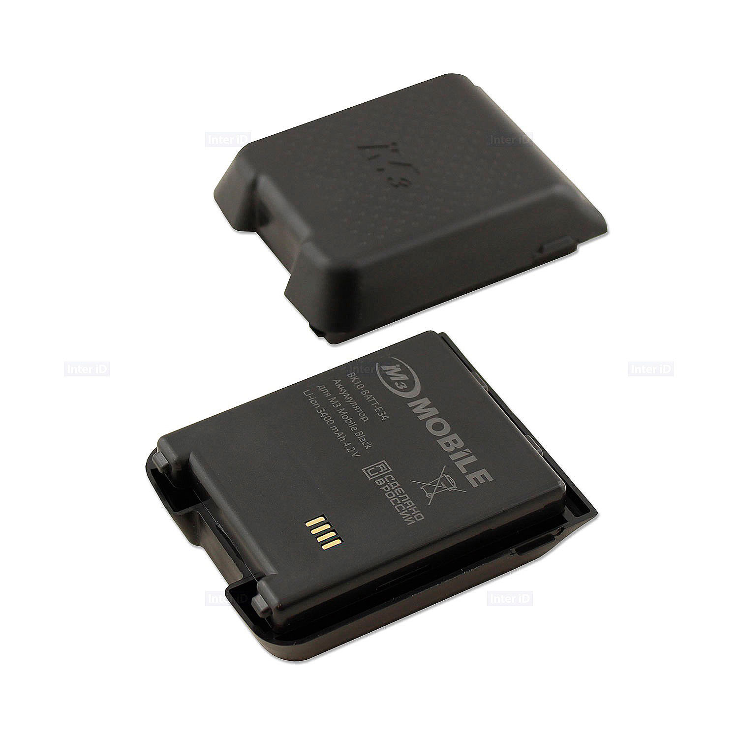 Аккумулятор для ТСД M3 Mobile Black стандартной емкости 3400 мАч BTRYID-M3M-3400