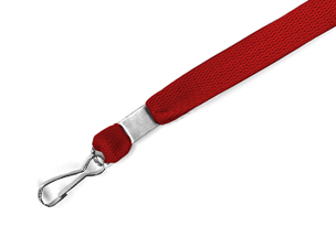 Цветная лента для бейджа с металлическим карабином