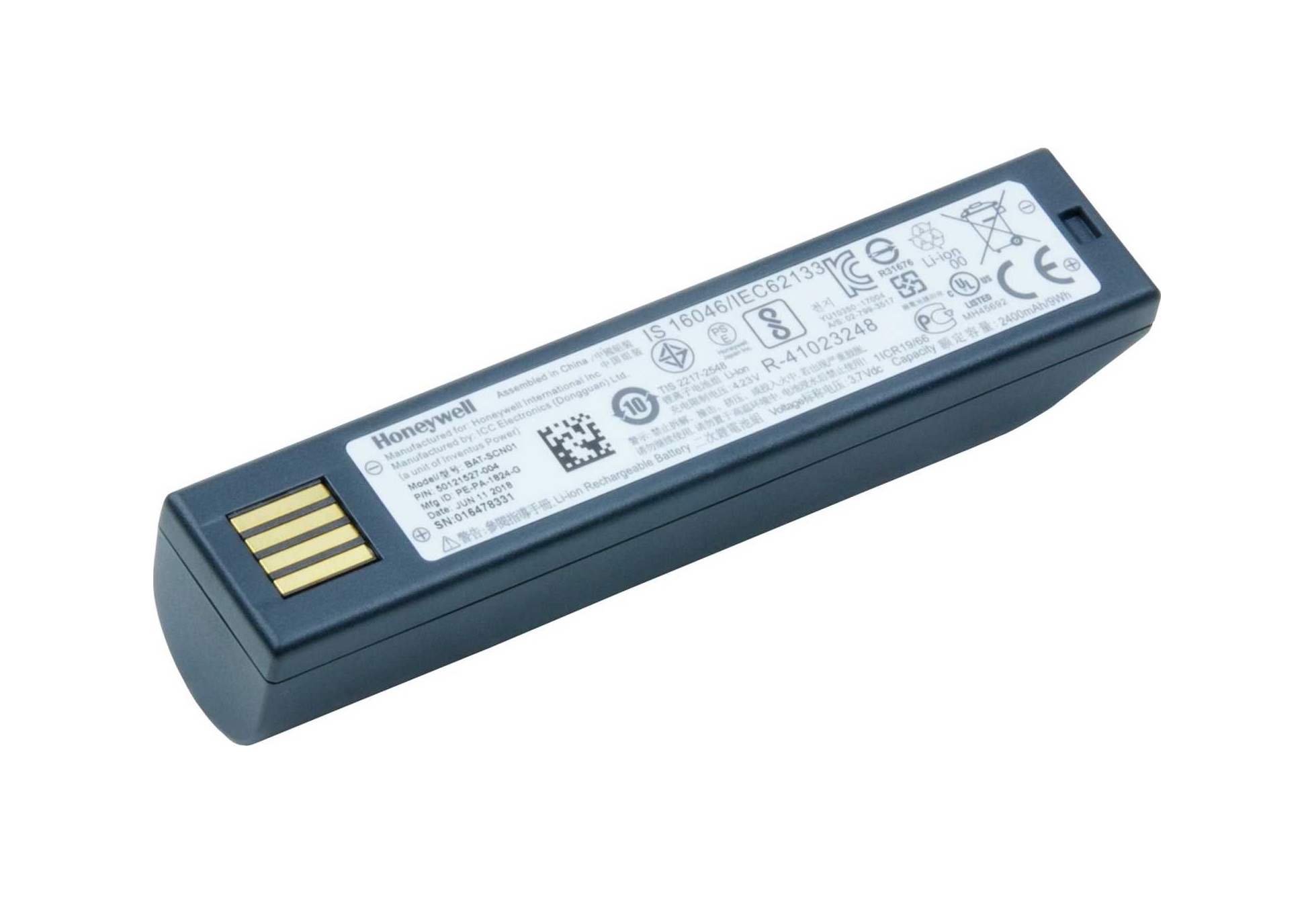 Аккумулятор для сканера штрих-кодов Honeywell Voyager 1202, 1452g 2400 mAh BAT-SCN01A