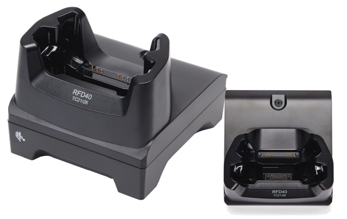 Однослотовый коммуникационный кредл на RFD40 для TC21, TC26 CRD1S0T-RFD40-TC2X-COM-1R