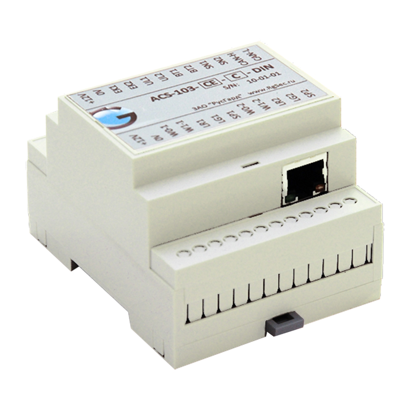 Сетевой контроллер СКУД ACS-103-CE-DIN(M)