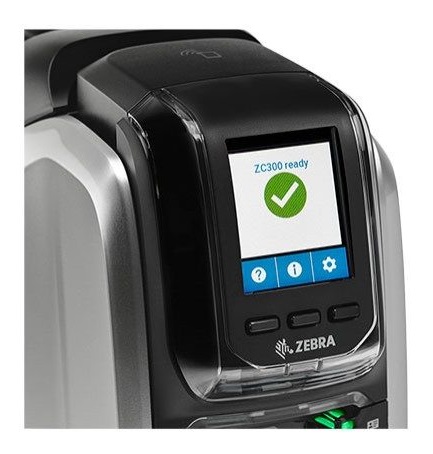 Принтер пластиковых карт Zebra ZC300, 300 dpi, Ethernet, USB ZC31-000C000EM00