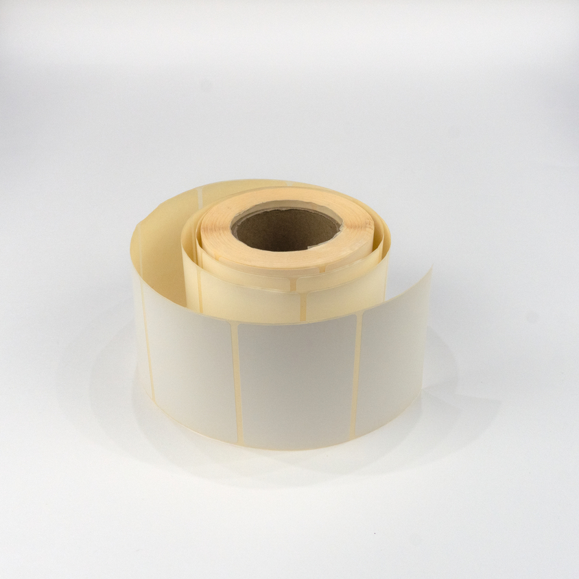 Термоэтикетки 58х30 мм, ЭКО, 900 шт./р., 60 рул./коробка, диаметр втулки 40 мм (1,5 дюйма)