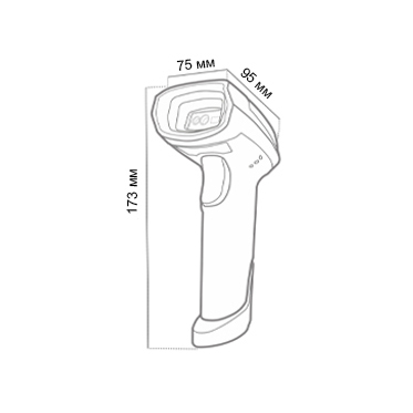 Сканер штрих-кода МойPOS MSC-6677C2D 4520