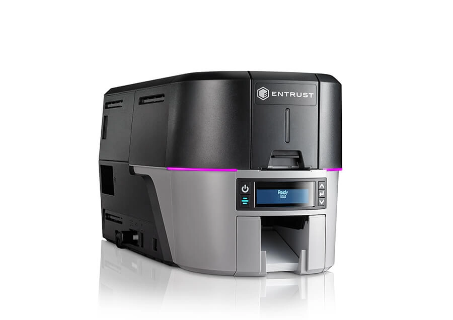 Принтер для печати на пластиковых картах Entrust Sigma DS3 с модулем ламинирования карт
