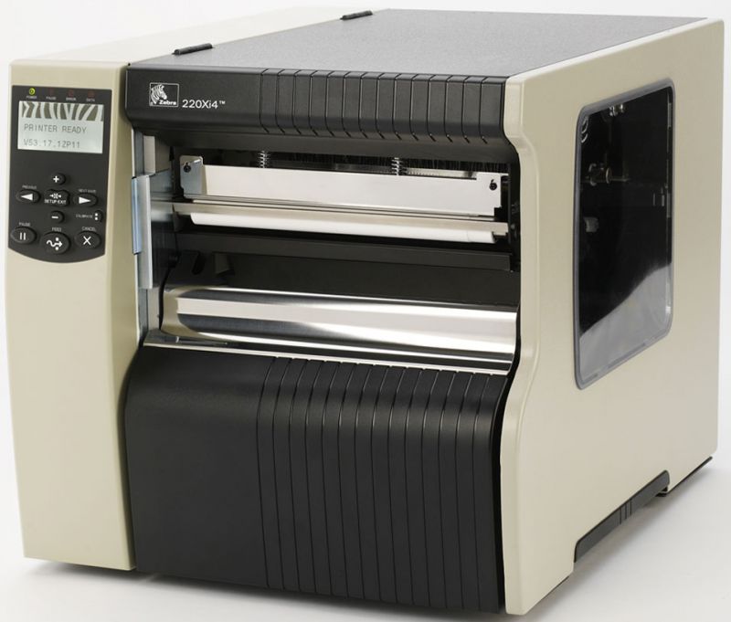 Принтер этикеток Zebra 220Xi4, 300dpi, USB, RS-232, LPT, Ethernet 223-80E-00203