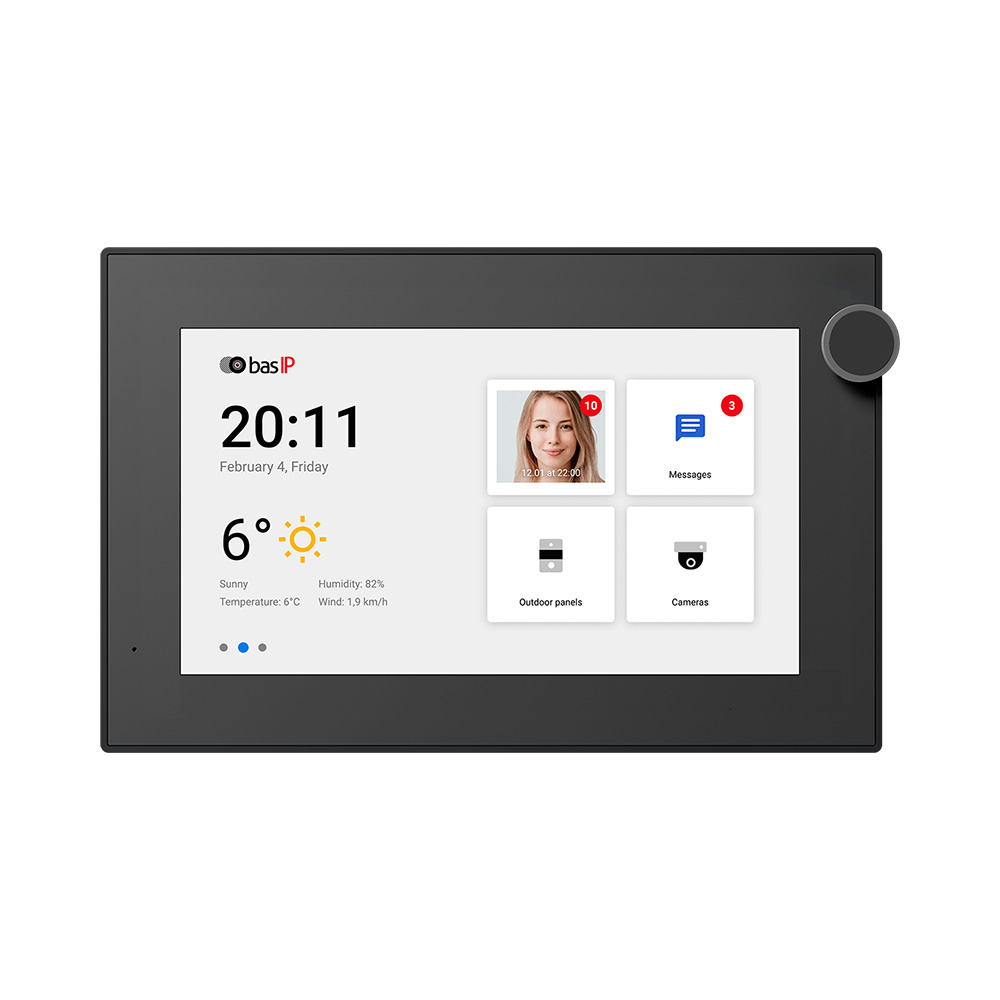 IP видеодомофон c ОС Android AZ-07L WHITE