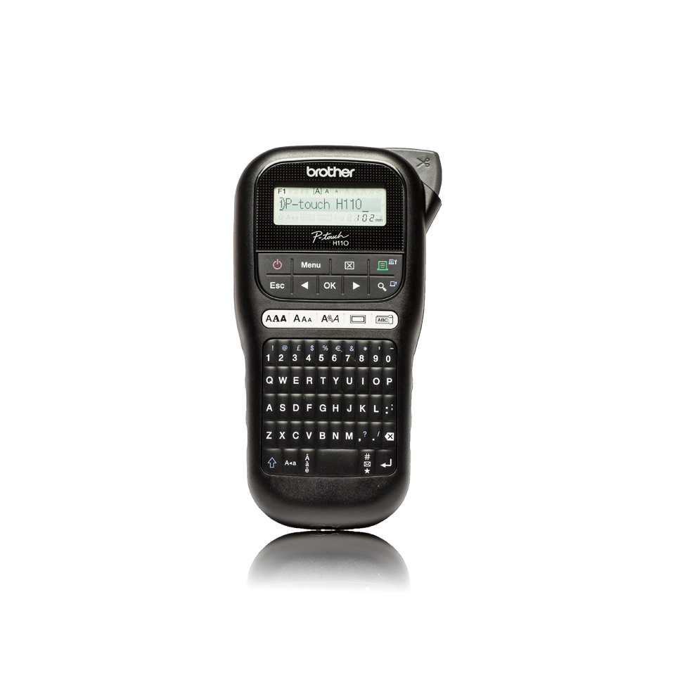 Принтер для печати этикеток Brother PT-H110 ручной {PTH110R1}