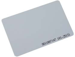 Пластиковая карта EM-Marine proximity тонкая, под прямую печать, с номером TK4100 ISO card (200 шт. в упаковке)