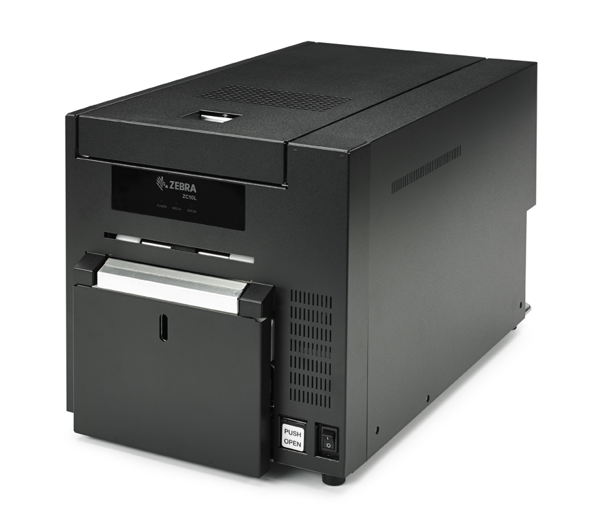 Принтер пластиковых карт односторонней сублимационной печати Zebra ZC10L, 300 dpi, USB