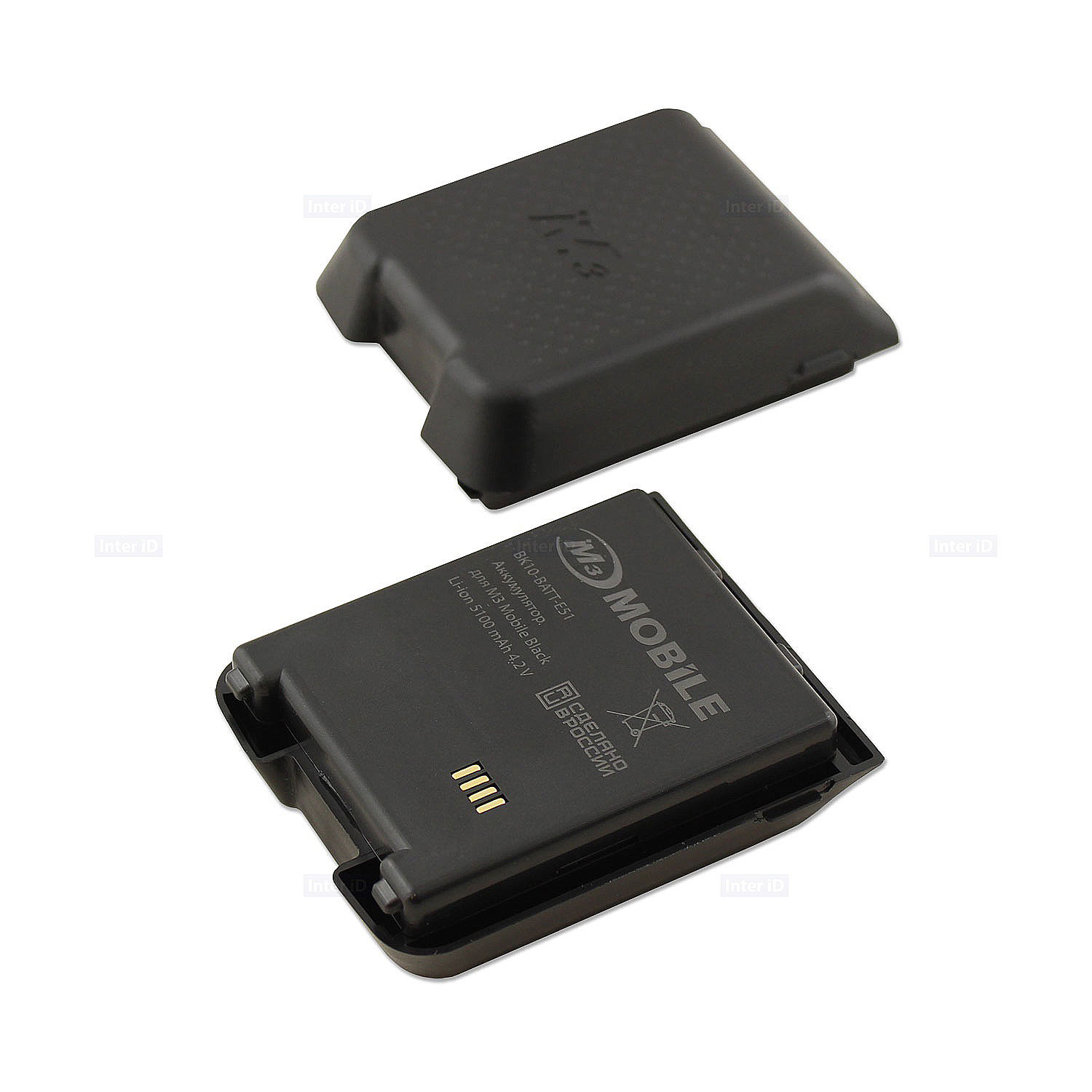 Аккумулятор для ТСД M3 Mobile Black увеличенной емкости 5100 мАч BTRYID-M3M-5100