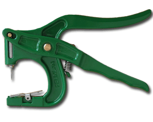 Универсальный металлический имплантатор ушных бирок