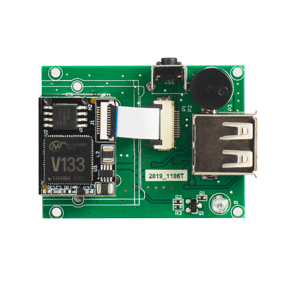 Модульный сканер штрихкода Microchip M822D 2D проводной With Development  board