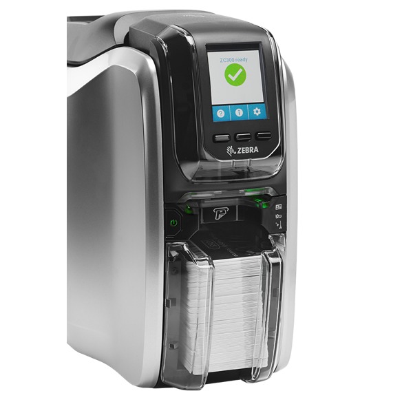 Принтер пластиковых карт Zebra ZC300, 300 dpi, Wi-Fi, Ethernet, USB ZC31-000W000EM00