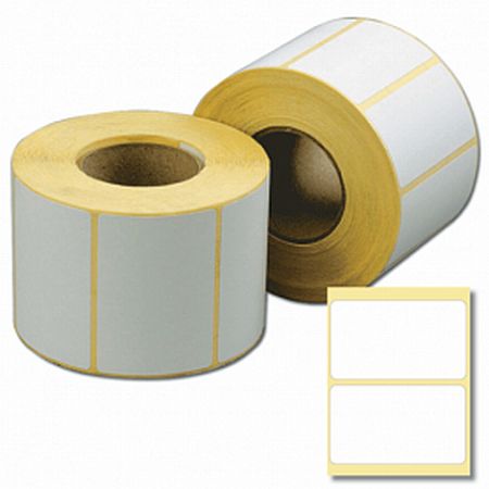 Термоэтикетки 43х25 мм, ТОП, 2500 шт/р, диаметр втулки 25 мм (0,9 дюйма)