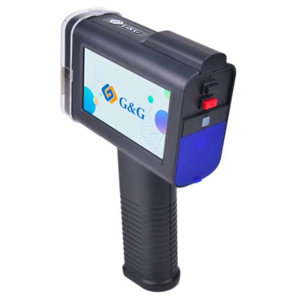 Маркировочный ручной струйный принтер G&G Ninestar, 600 dpi, цветной 4,3" сенсорный экран, скорость печати 60 м/мин, USB GG-HH1001B-EU