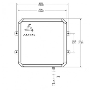 RFID антенна UHF ALIEN ALR-8696-C-10РК