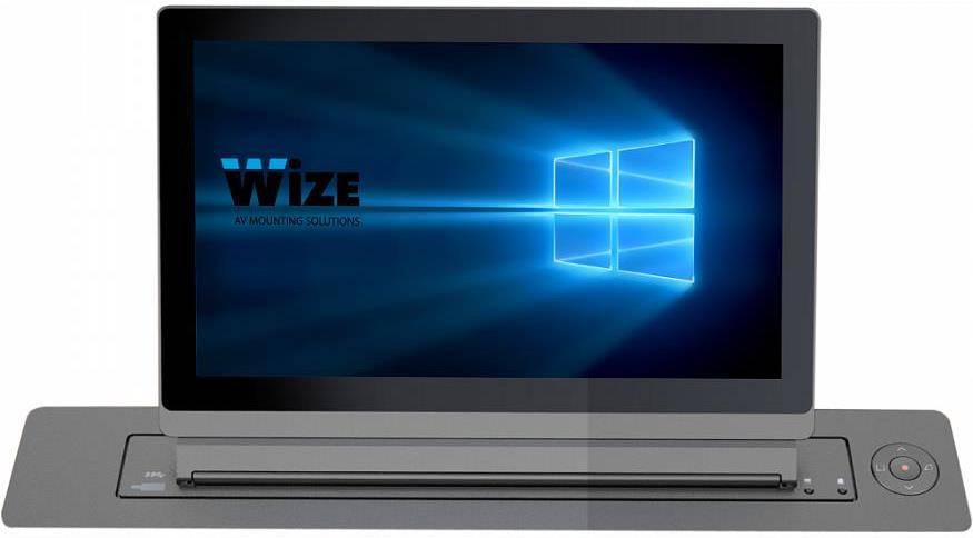 Выдвижной монитор Wize Pro Genius Tilt WR-17GT Touch (черный) (AVX 110205)